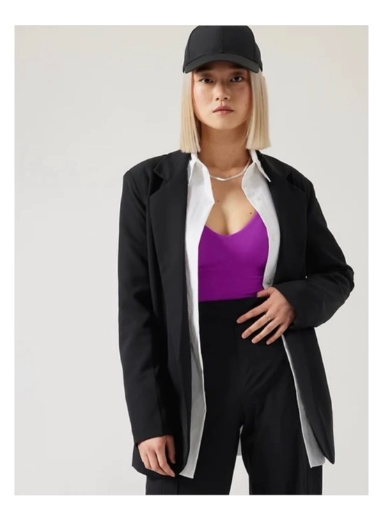 Athleta Jackets & Blazers - Black Oversized Blazer Jacket - Women, NWT Athleta Primawill Blazer
